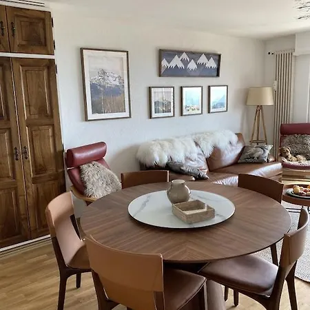 Magnifique A Quelques Pas Des Remontees Mecaniques Et Centre Montana Apartman